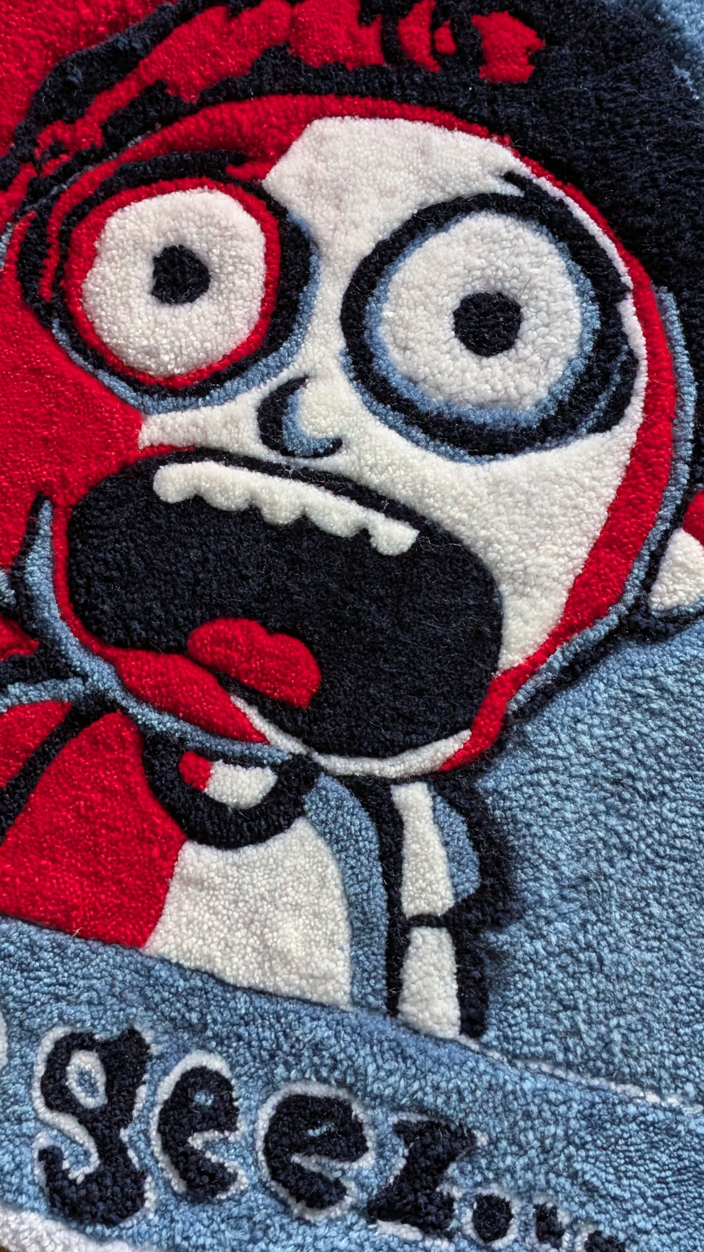 Morty 'Oh Geez' Hand-Tufted Rug